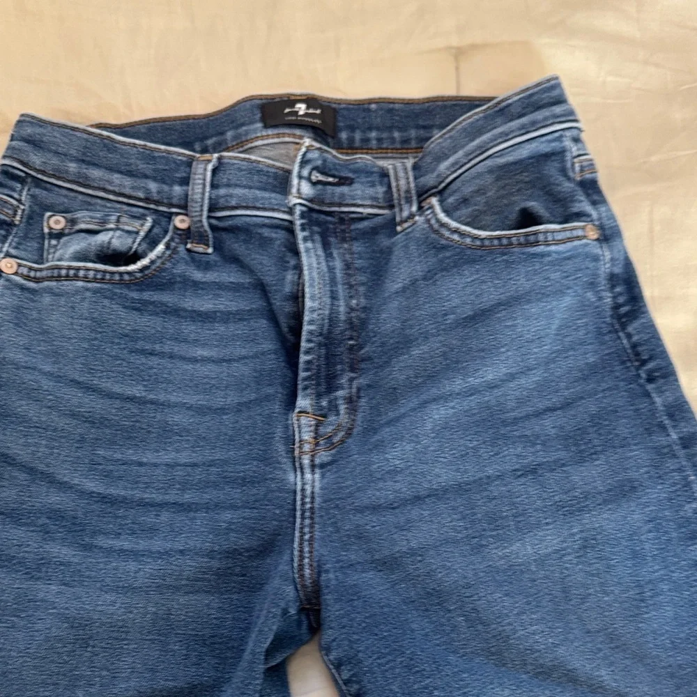 7 for all Mankind Distressed Women Jeans - cropped Alexa - Picture 3 of 12